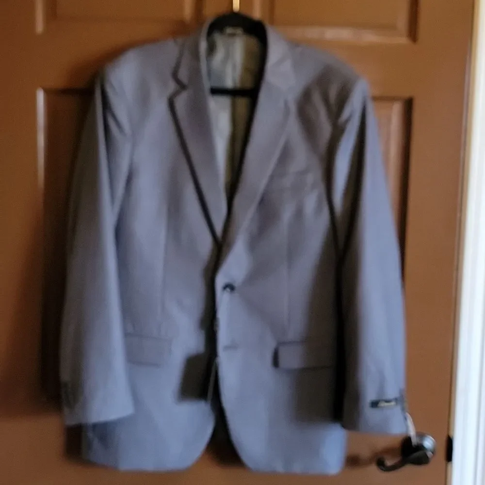 Demantie-Grey 2 button Jacket Size 42 R. NWT.